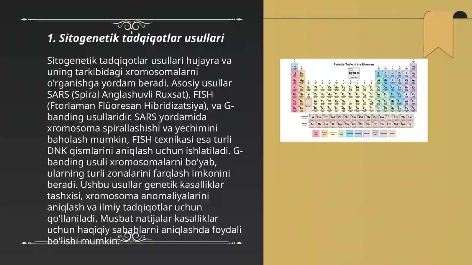 Sitogenetik tadqiqotlar usullari 3
