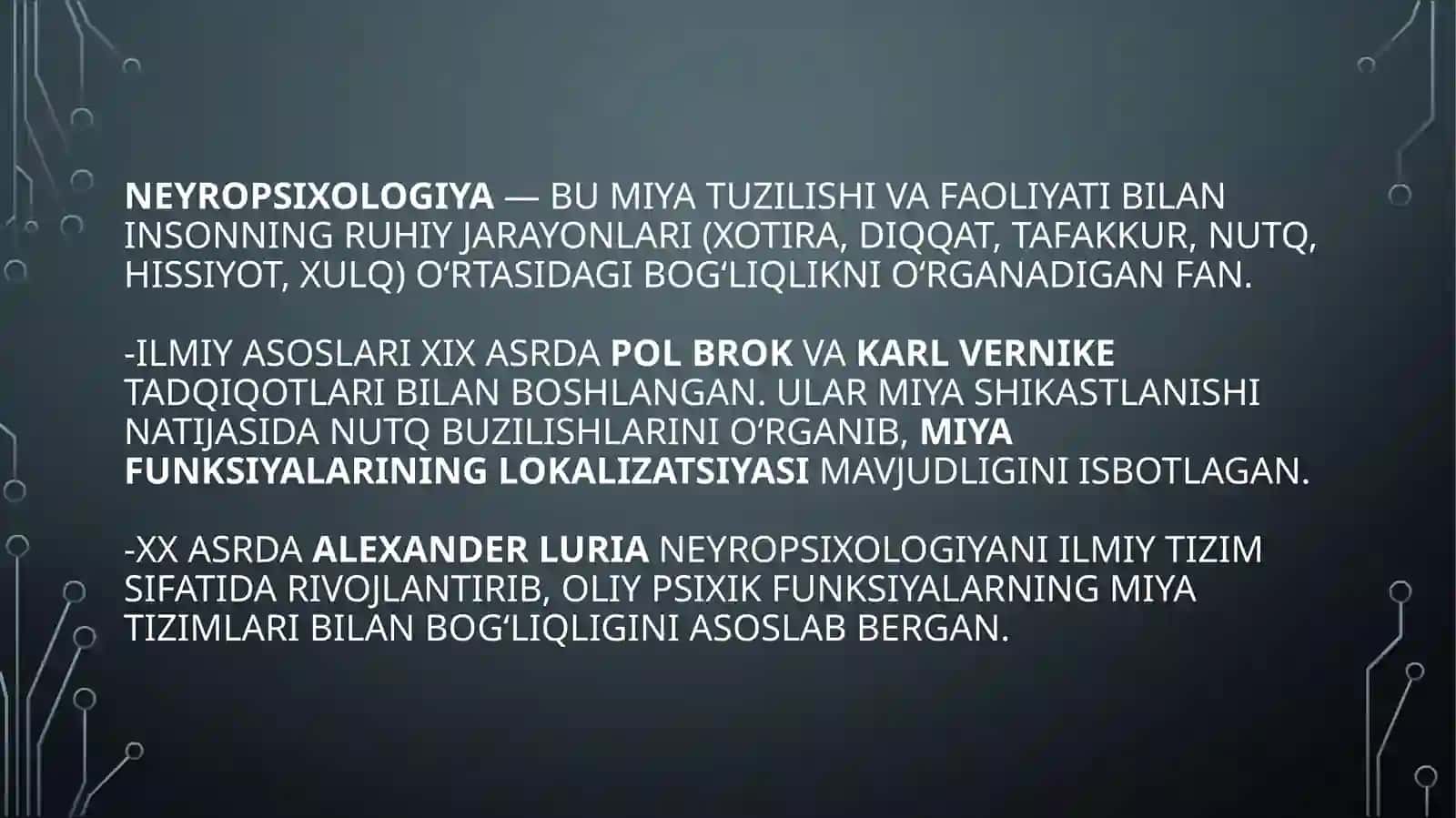 Neyropsixologiya fanidagitadqiqotlar 3