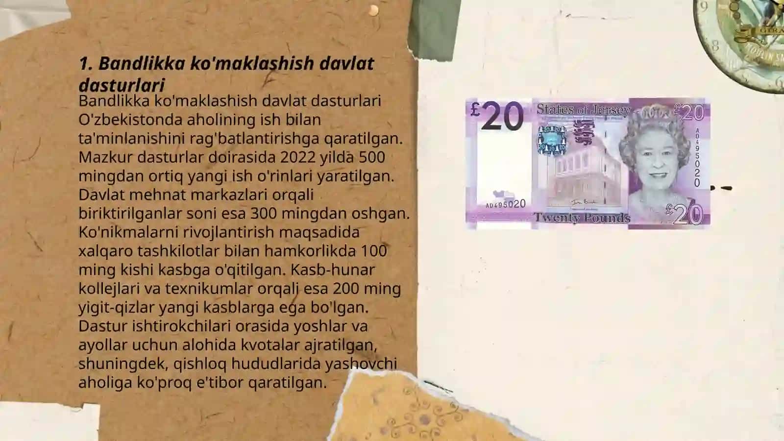 Bandlikka ko'maklashish davlat dasturlari 3