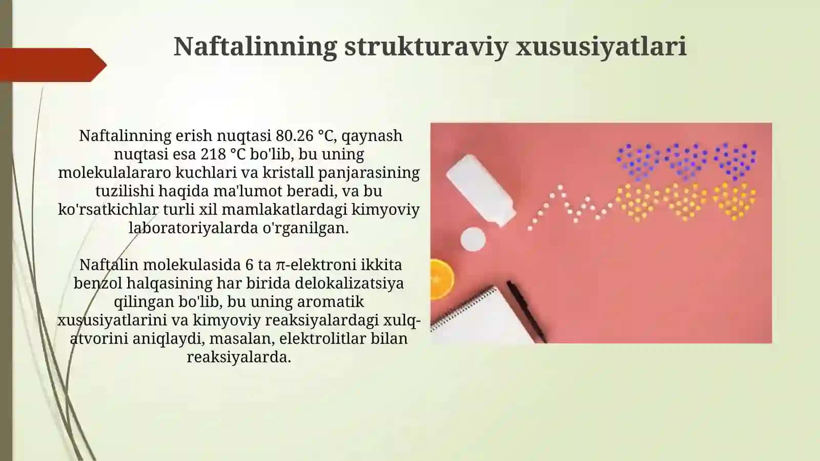 Naftalin jipslashgan halqali geterosiklik birikmalar 3