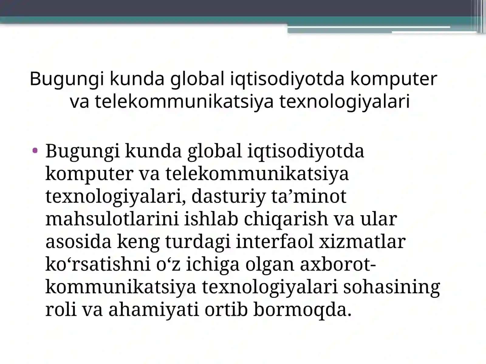 OCHIQ AXBOROT JAMIYATINI 3