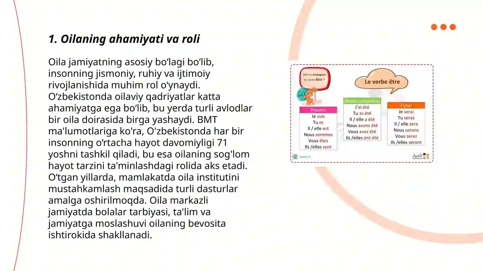 Oilaning ahamiyati va roli 3