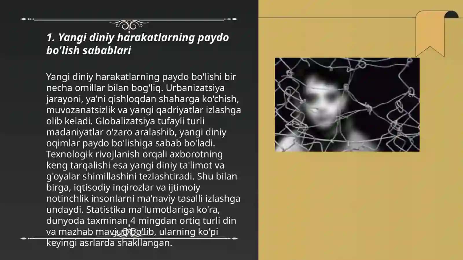 Yangi diniy ta'limotlar va sektalar 3