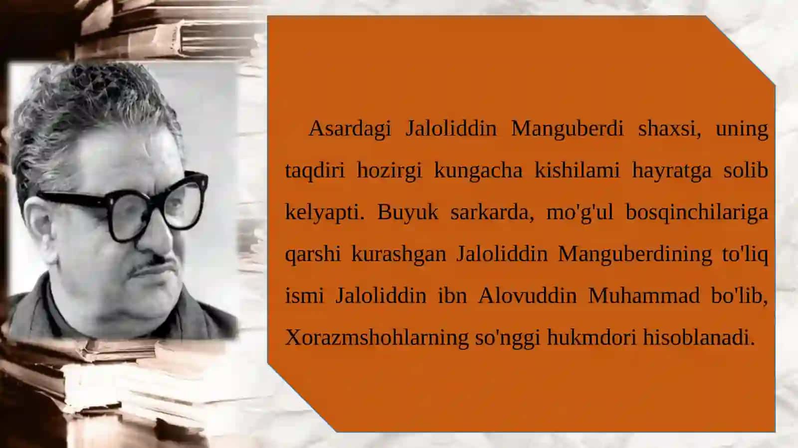 «JALOLIDDIN MANGUBERDI» FOJIASI HAQIDA 3