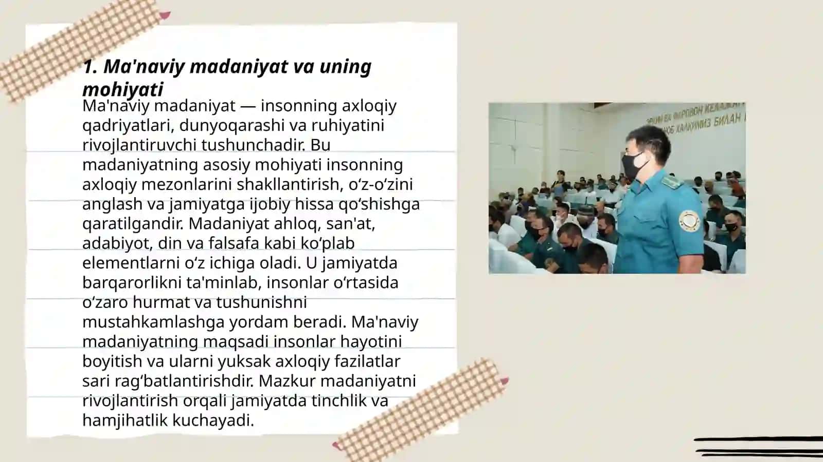 Ma'naviy madaniyat va uning mohiyati 3