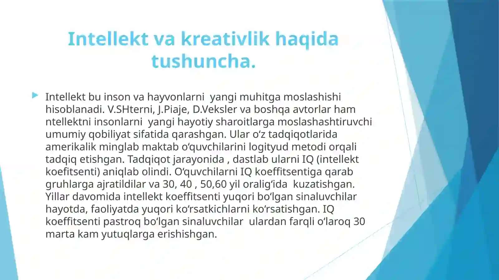 INTELLEKT VA KREATIVLIK 3