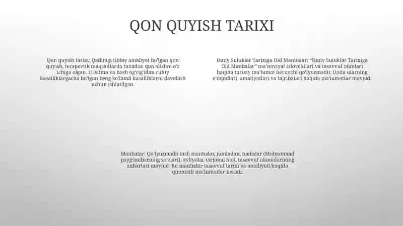 Diniy Suluklar Tarixiga Oid Manbalar 3