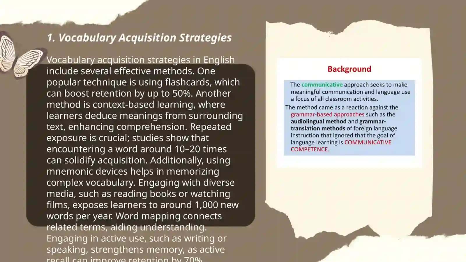 Communicative Methods in Teaching Lexica 3