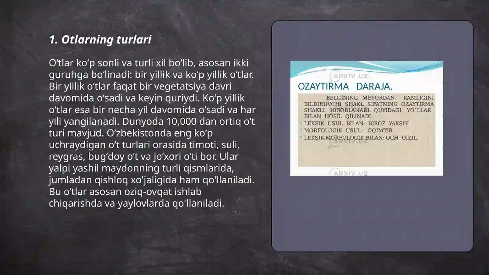 Ot soʻz turkumi 3