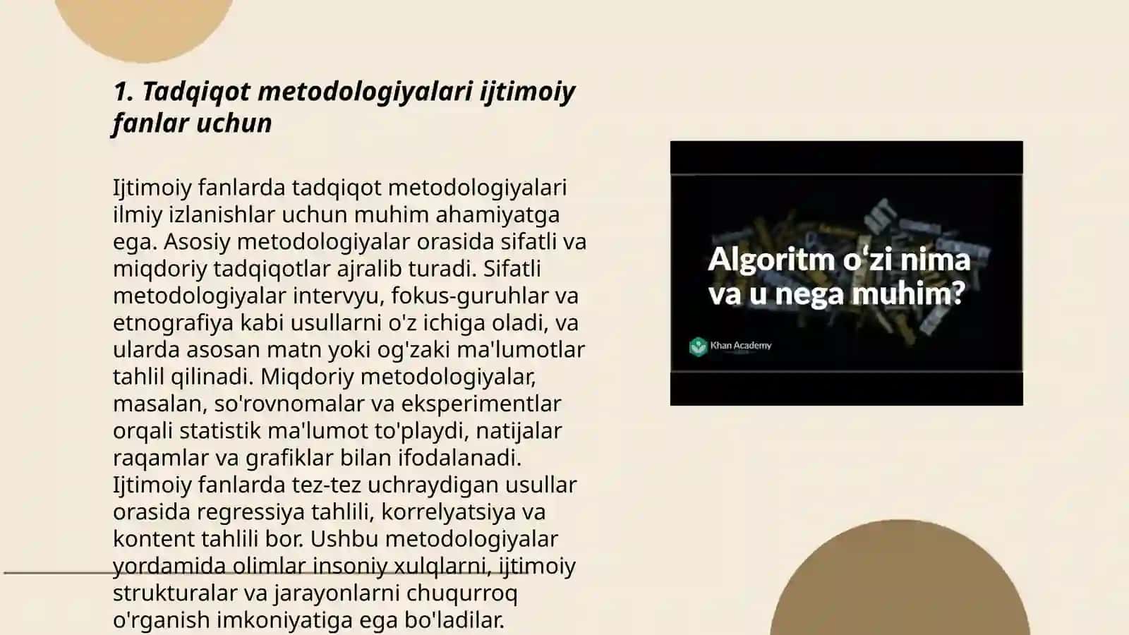 Ijtimoiy fan muammolari uchun modellar va algoritmlar 3