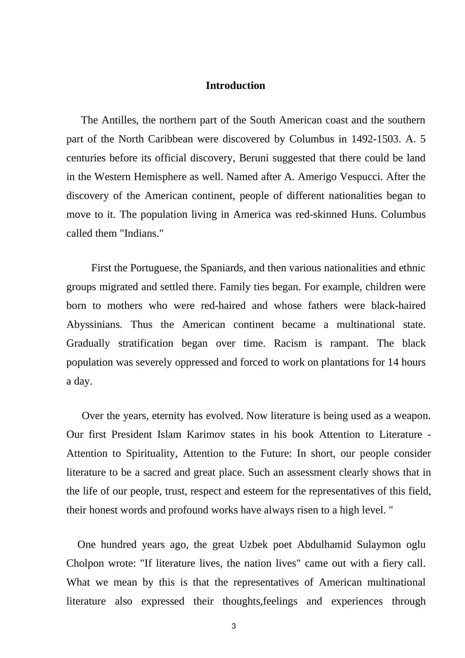 Theme: The representatives of Multicultural literature in the USA 3
