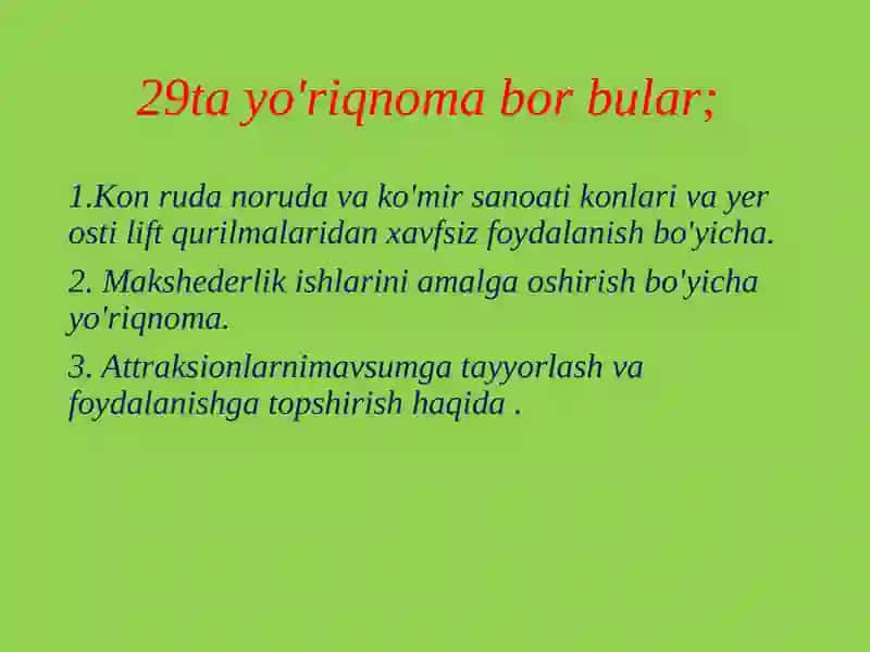 Yo’riqnoma 3