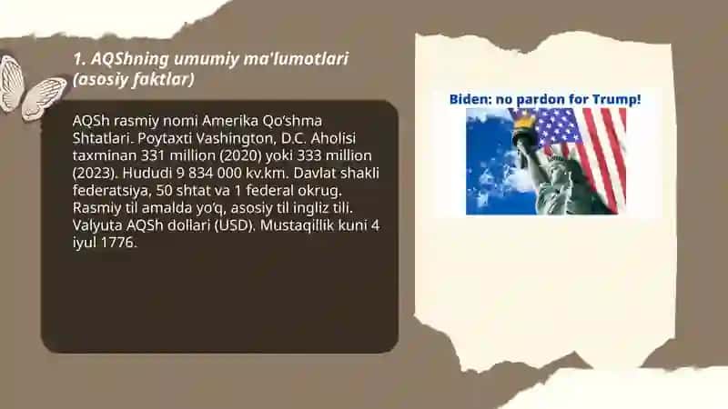 AQSh davlati haqida ma'lumot 3