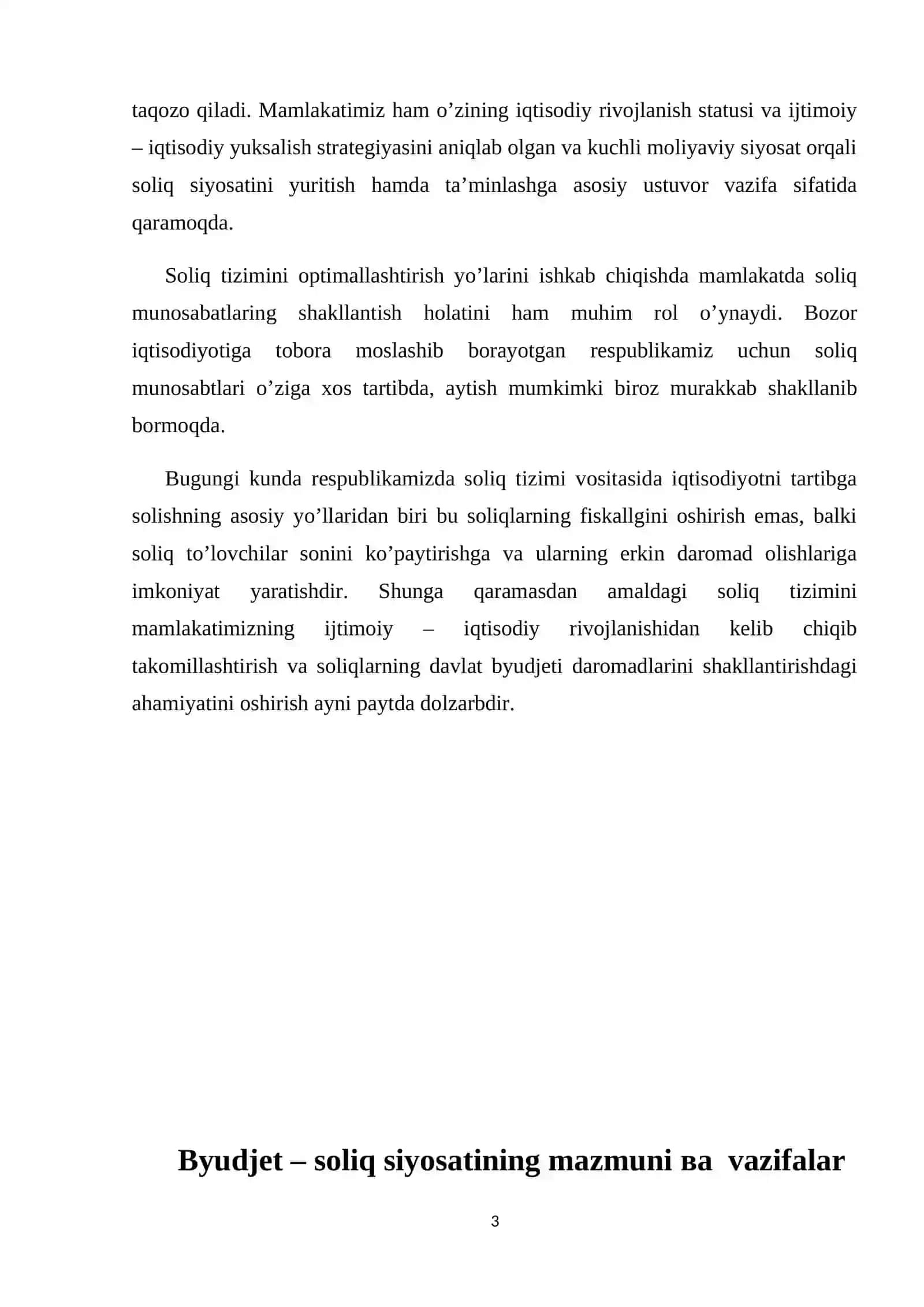 Byudjet – soliq siyosating mazmuni 3