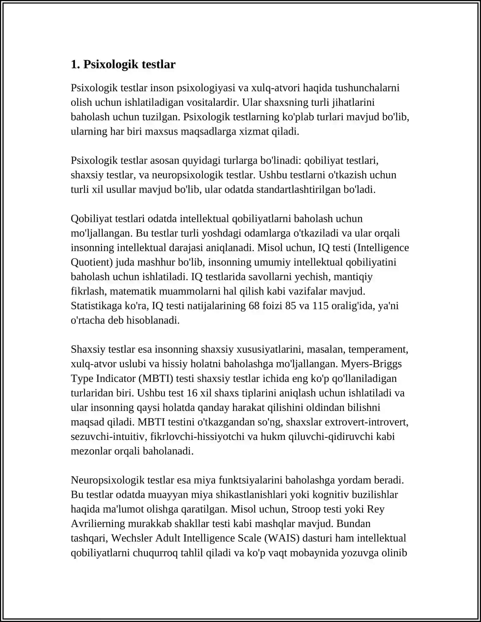 QOBILIYATLARNI ANIQLASH USULLARI 3
