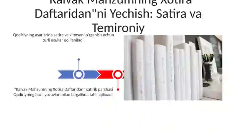 Qodiriy Asarlaridagi Hazil Texnikalari 3