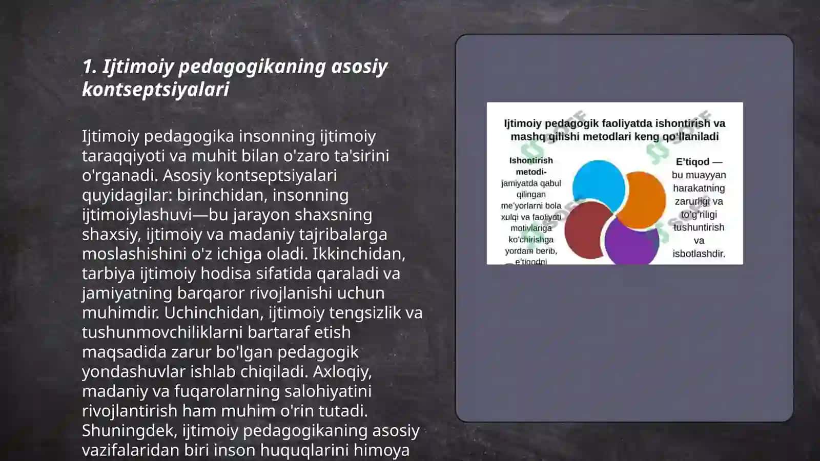 Ijtimoiy pedagogikada ishontirish metodi 3