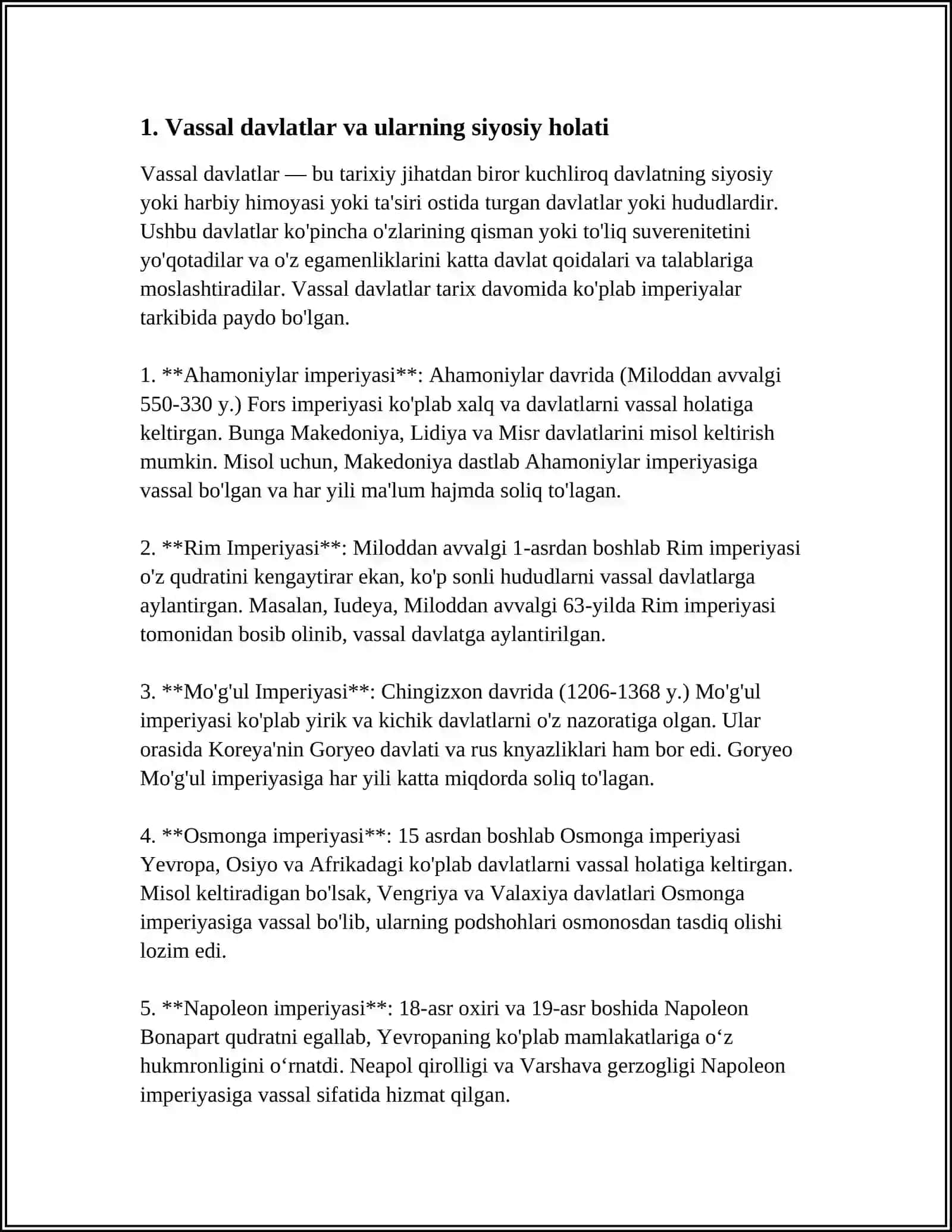 VASSAL XIVA XONLIGIDA BOSHQARUV TARTIBLARI 3