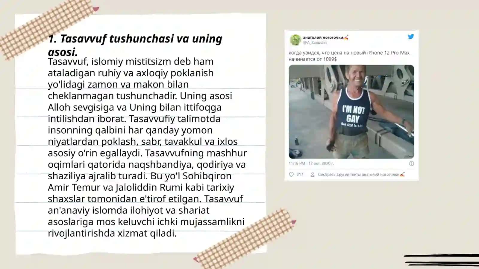 Tasavvuf tushunchasi va uning asosi 3