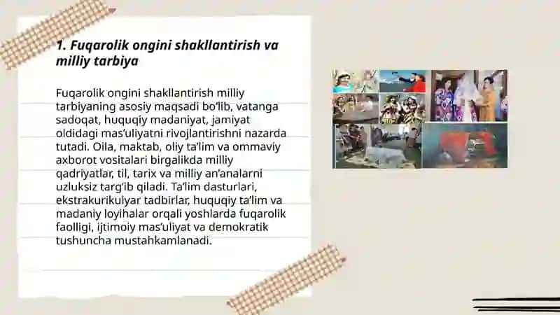Milliy tarbiyada fuqarolik tarbiyasi 3