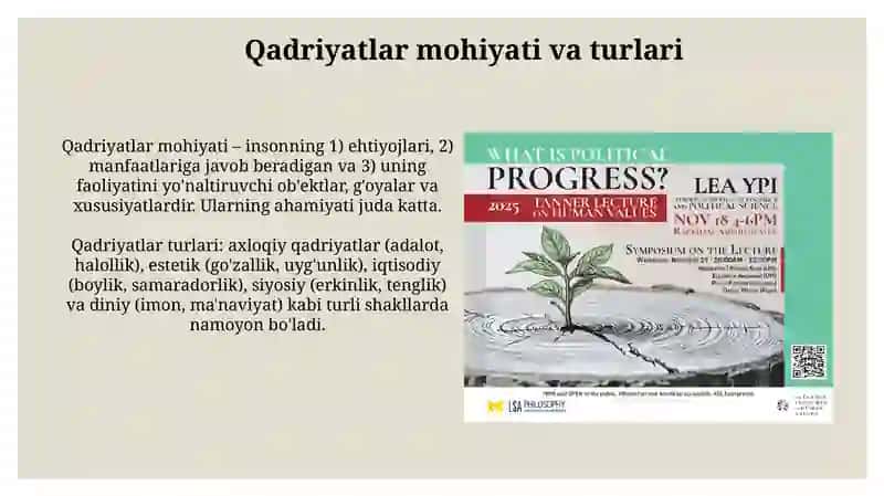 Qadriyatlar falsafasi 3