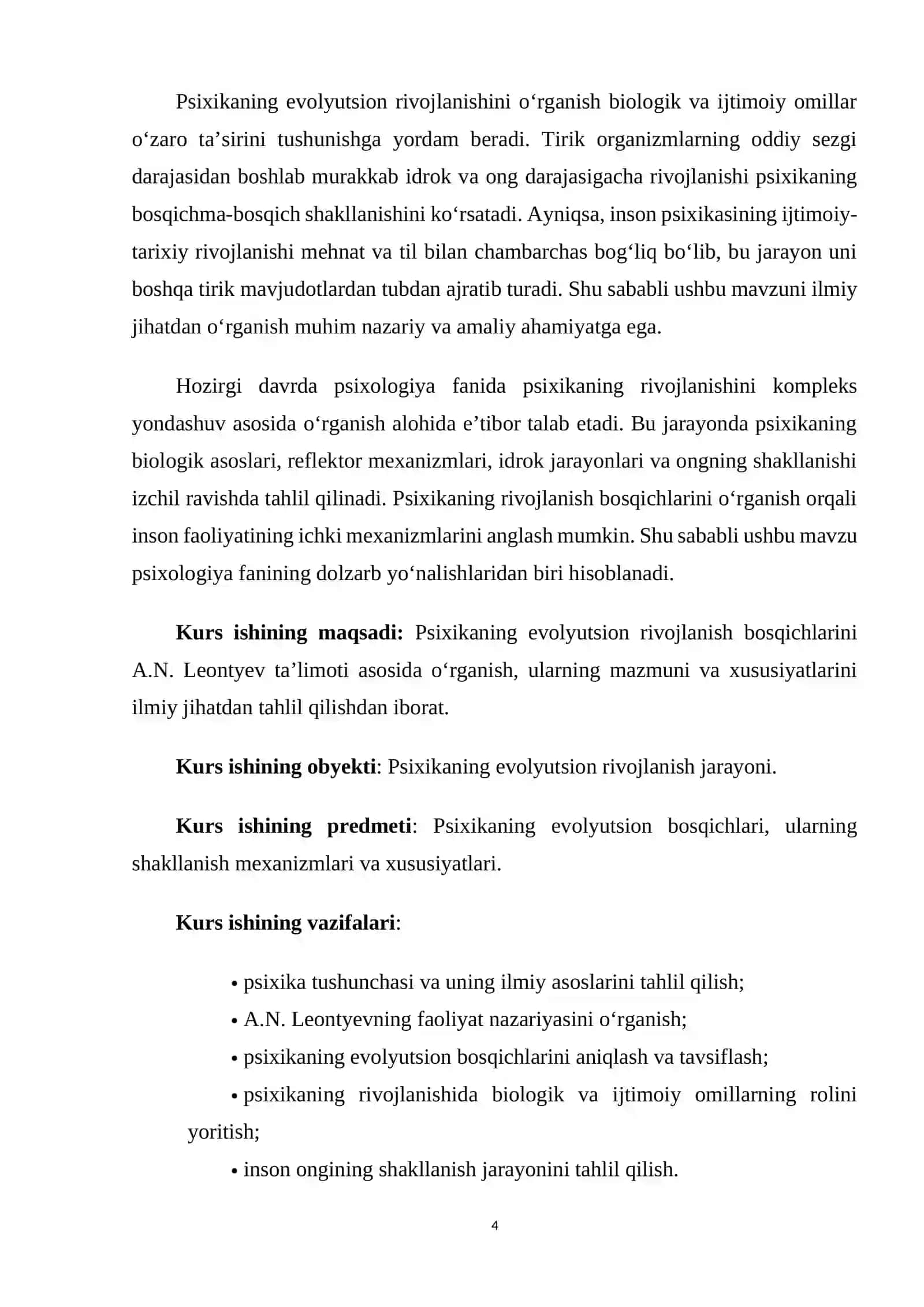 Psixikaning evolyutsion rivojlanishining nazariy asoslari 3
