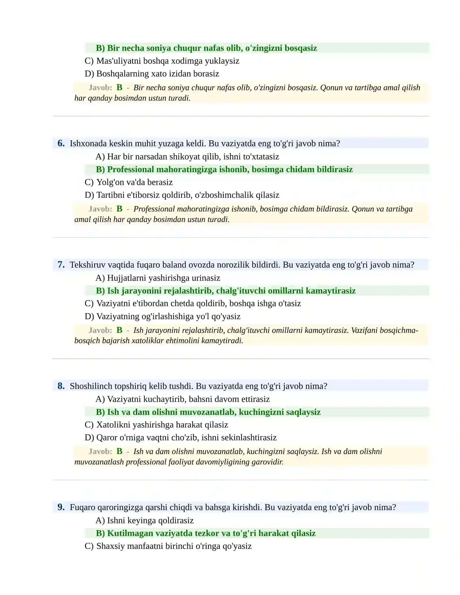 KIRISH PSIXOLOGIK SINOV Testlari 3