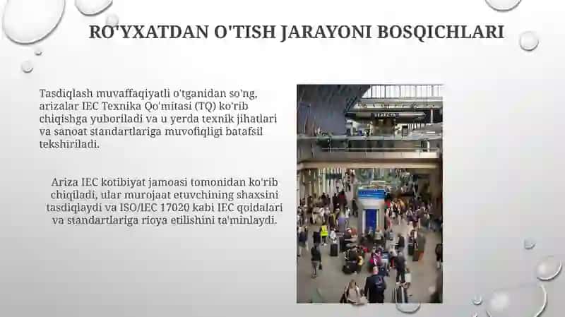 Halkaro elektro texnika komissiyasi (IES) faoliyati 3