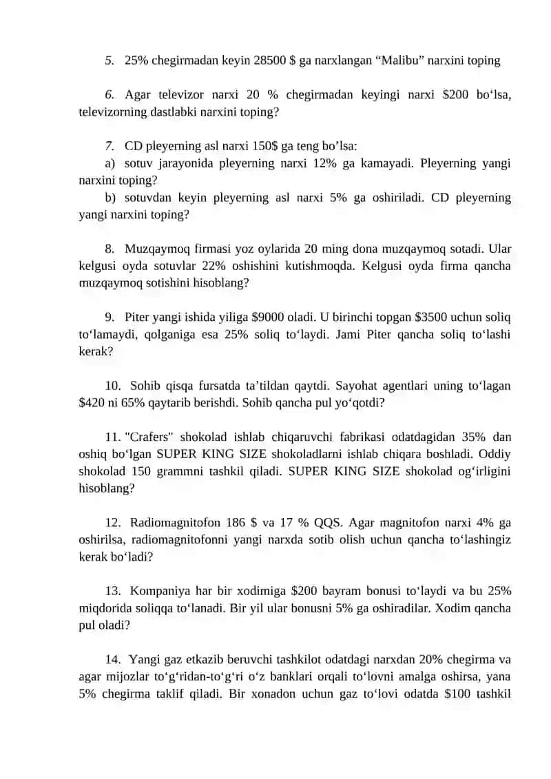 2-mavzu: FOIZ VA PROPORSIYA 3