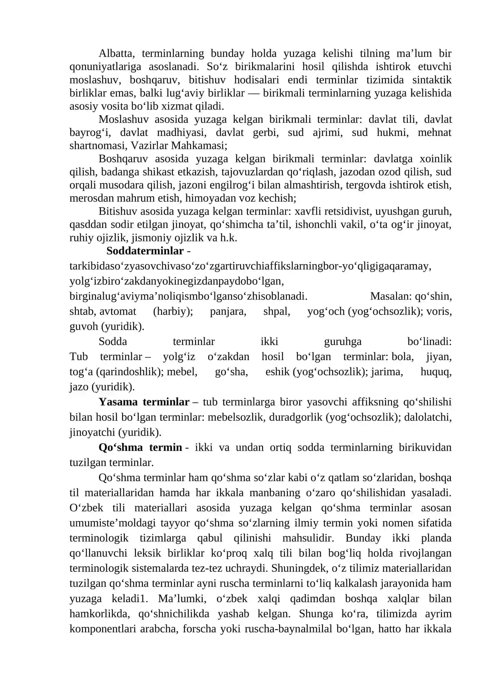 Terminlarning yasalishi 3