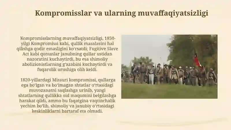 1800-1870-yillarda AQSH: Fuqarolarurushi 3