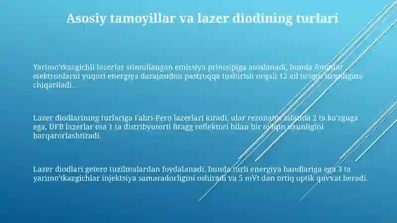 Yarimo'tkazgichli lazerlar 3