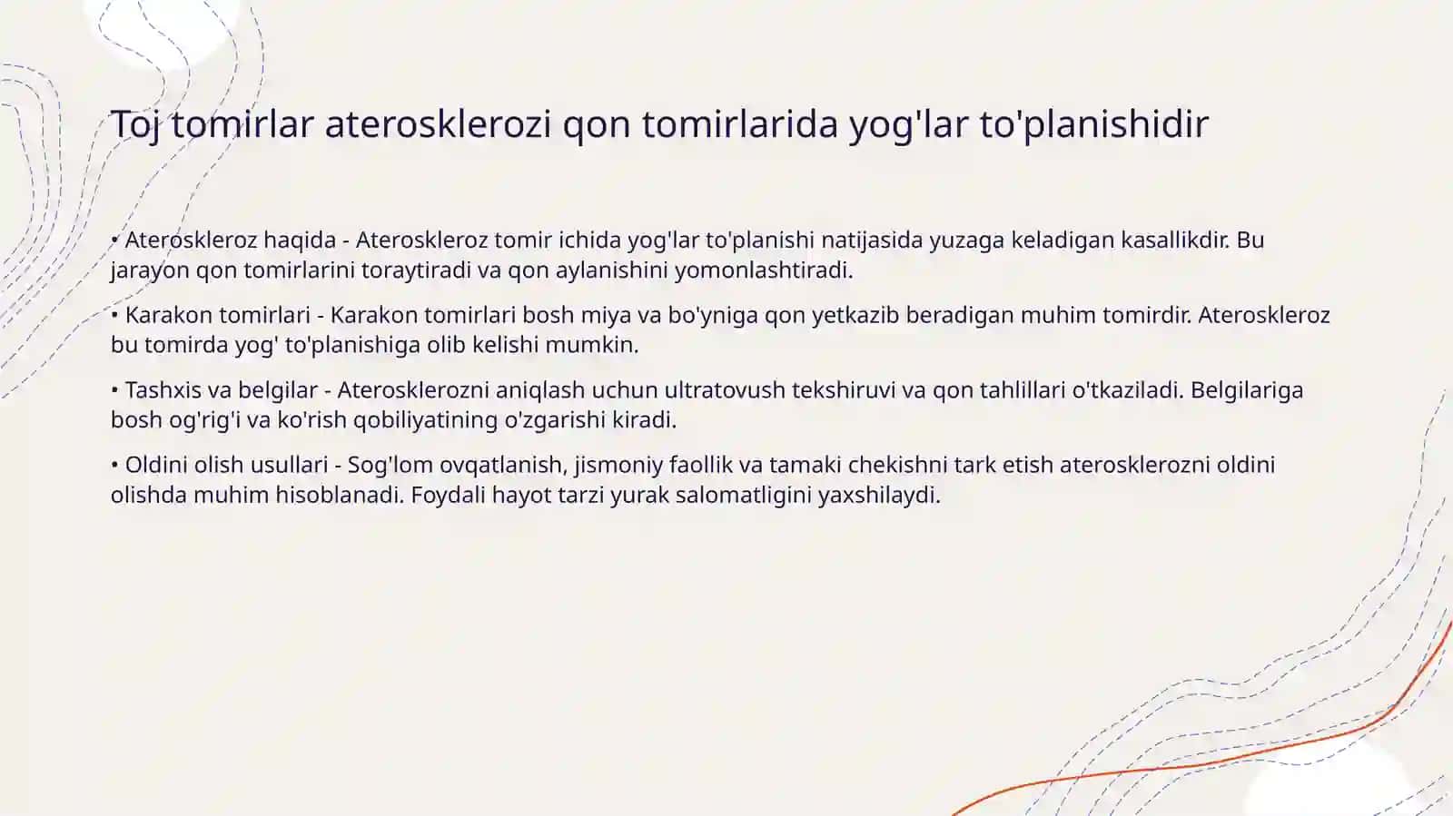 Toj tomirlari aterosklerozi 3