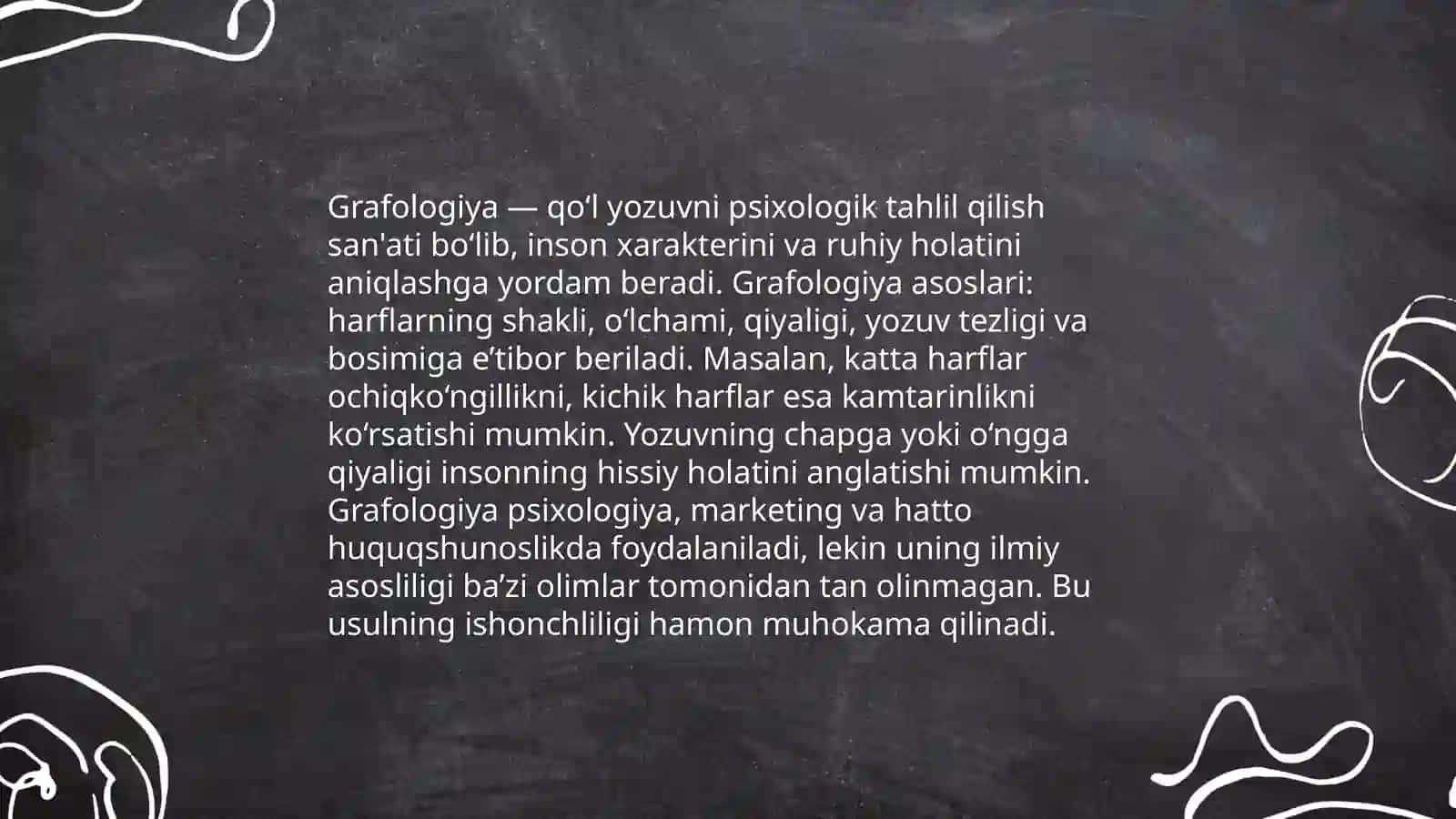Grafalogiyaga oid metodikalar 3