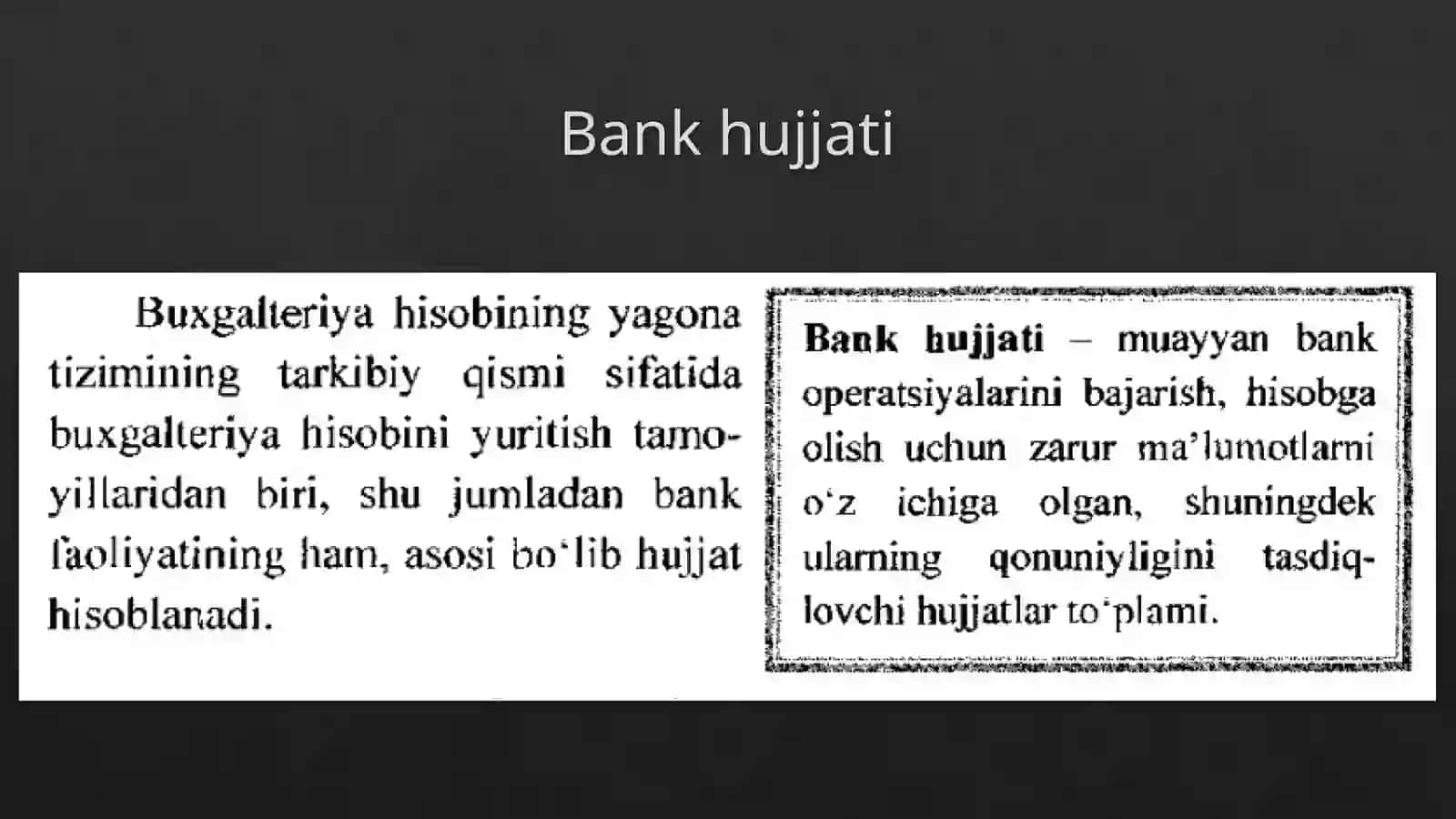 Elektron hujjatlar va ularni shakllantirish 3