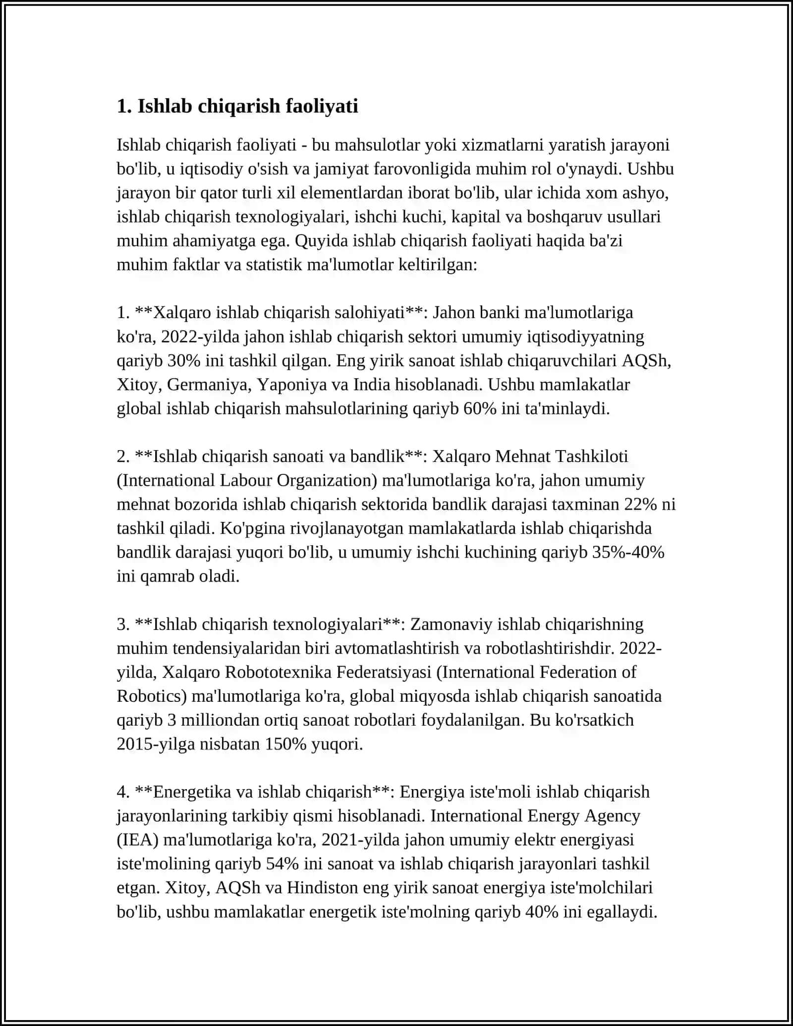 IQTISODIY FAOLIYAT TURLARI 3