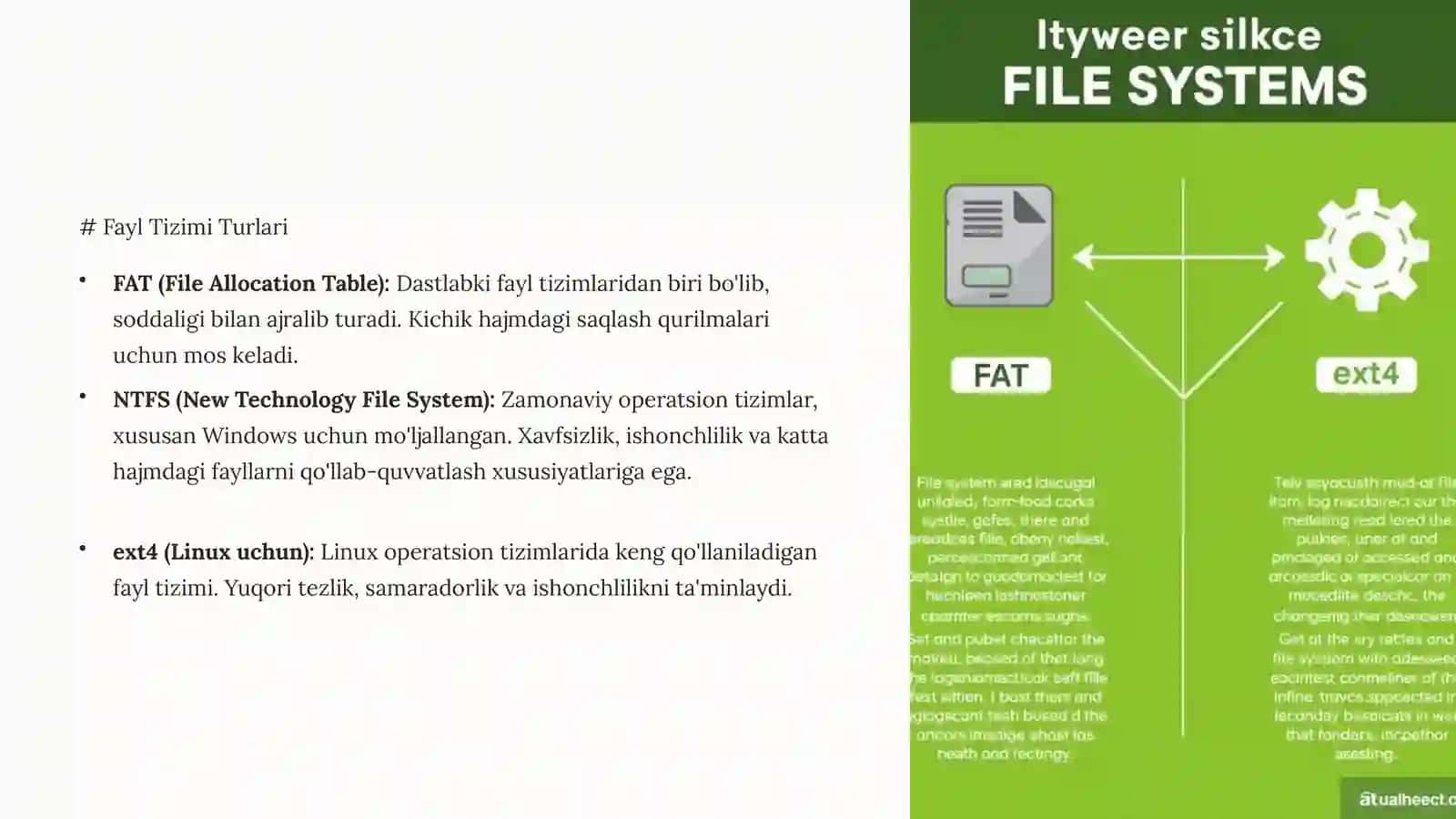 Fayl Tizimlarining Tarixi 3