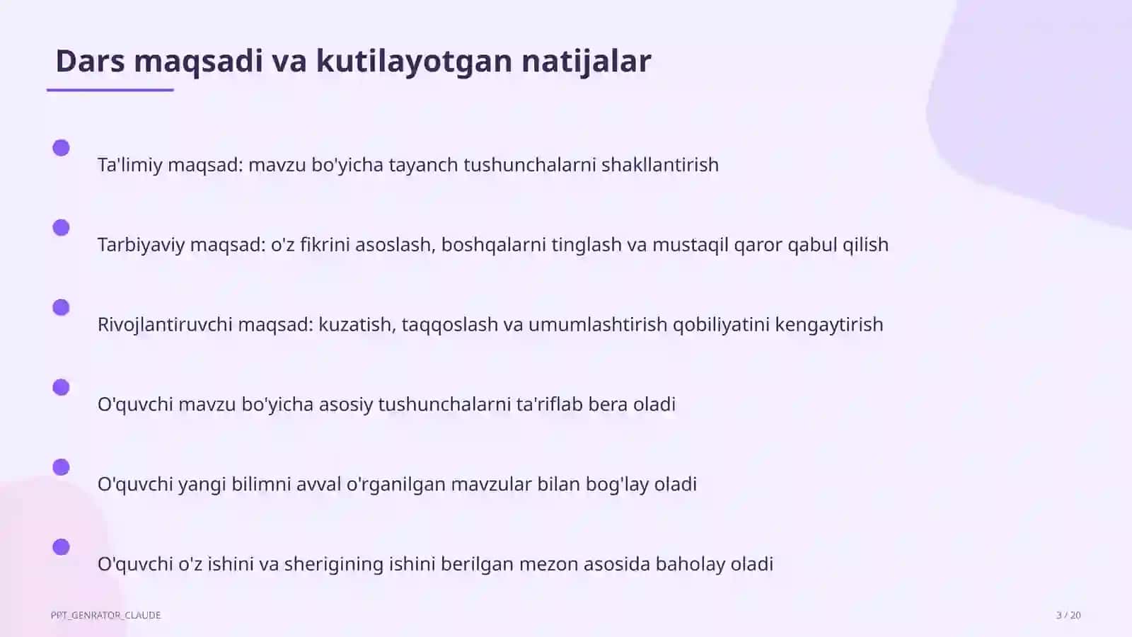 Rus tilida ish yuritish hujjatlari (10-sinf) 3