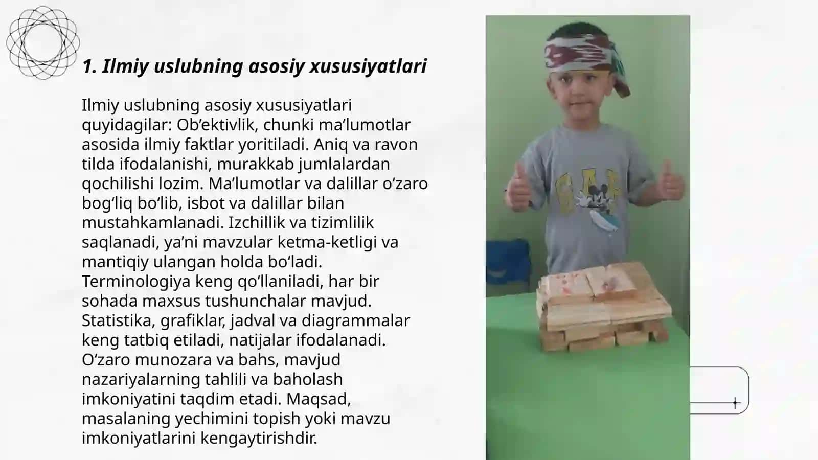 Ilmiy va badiiy uslubning tahlili 3