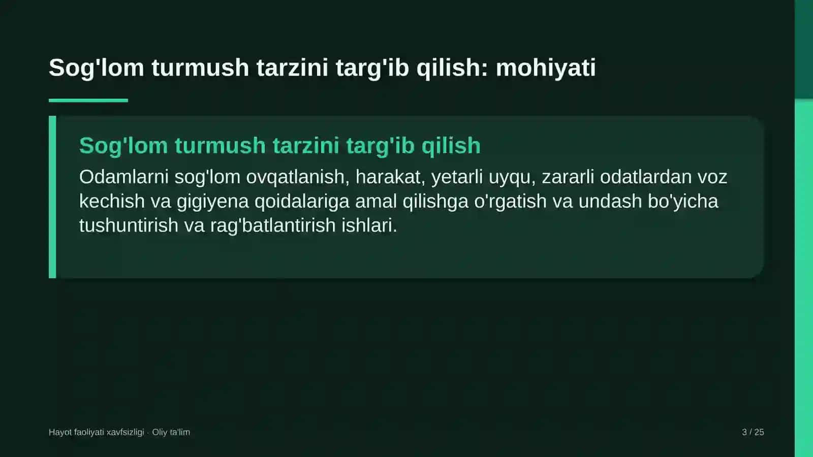 avtomobil bozorlarida sog'lom turmush tarzini targ'ib qilish 3701 3