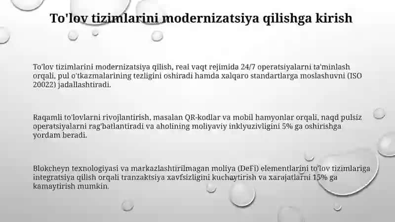 Tolovtizimlarinimodernizatsiyalashuvi 3
