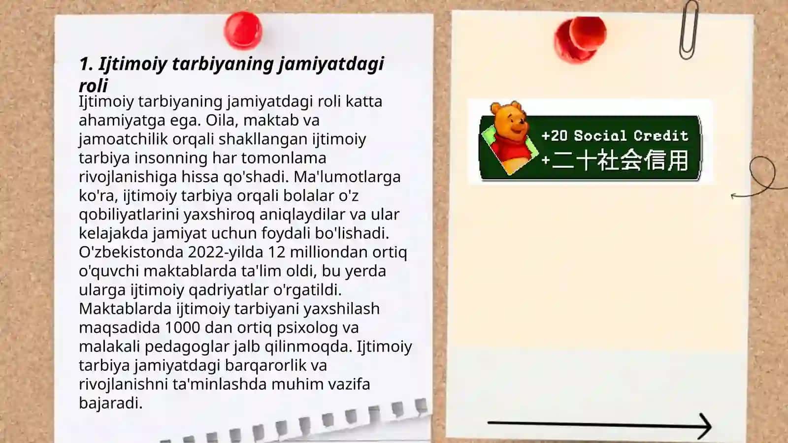Ijtimoiy tarbiyaning õrni 3