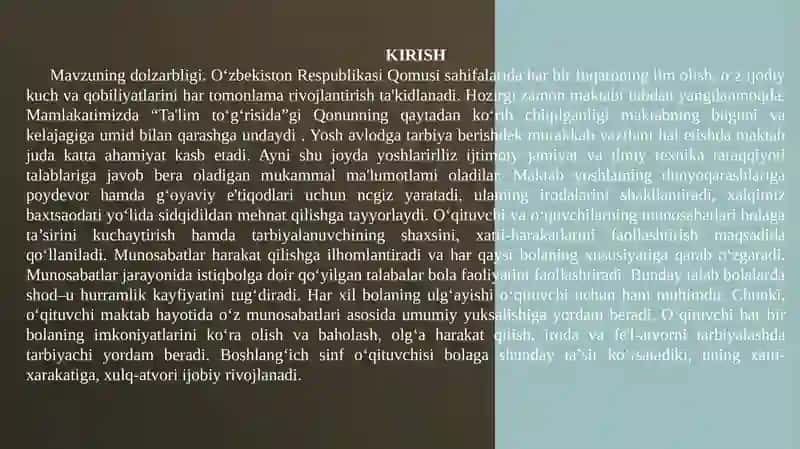 Mehnat Tarbiyasi 3