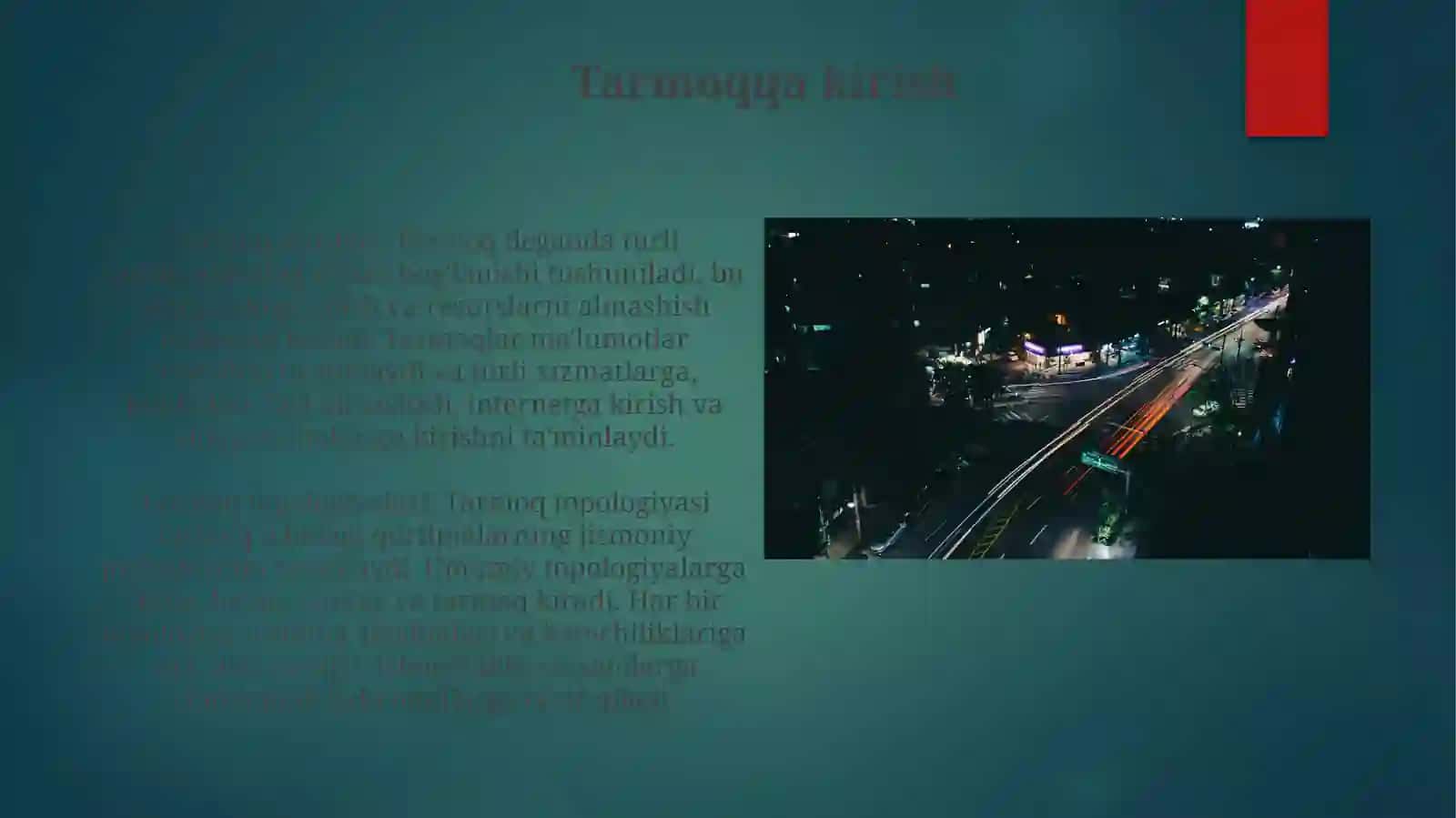 Tarmoqlarni Tuzish Va Tarmoq Topologiyalari 3