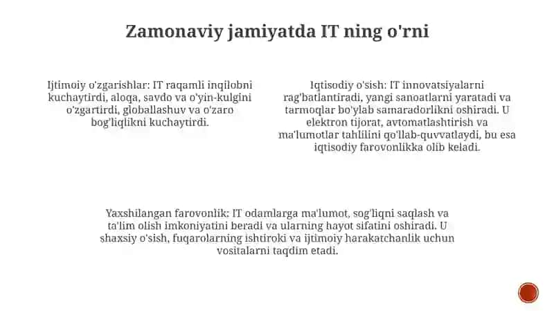 Axborot Texnologiyalari 3