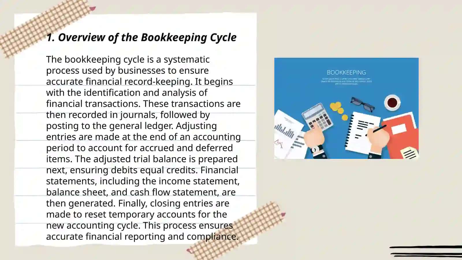 Bookkeeping cycle 3