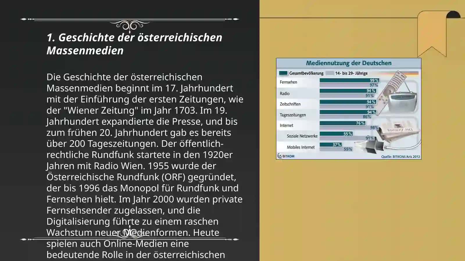 Massenmedien Kultur und Kunst von Österreich 3