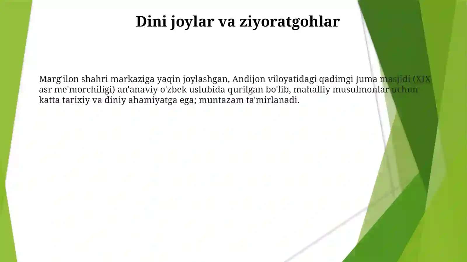 Marg'ilonning qadimgi tarixi 3