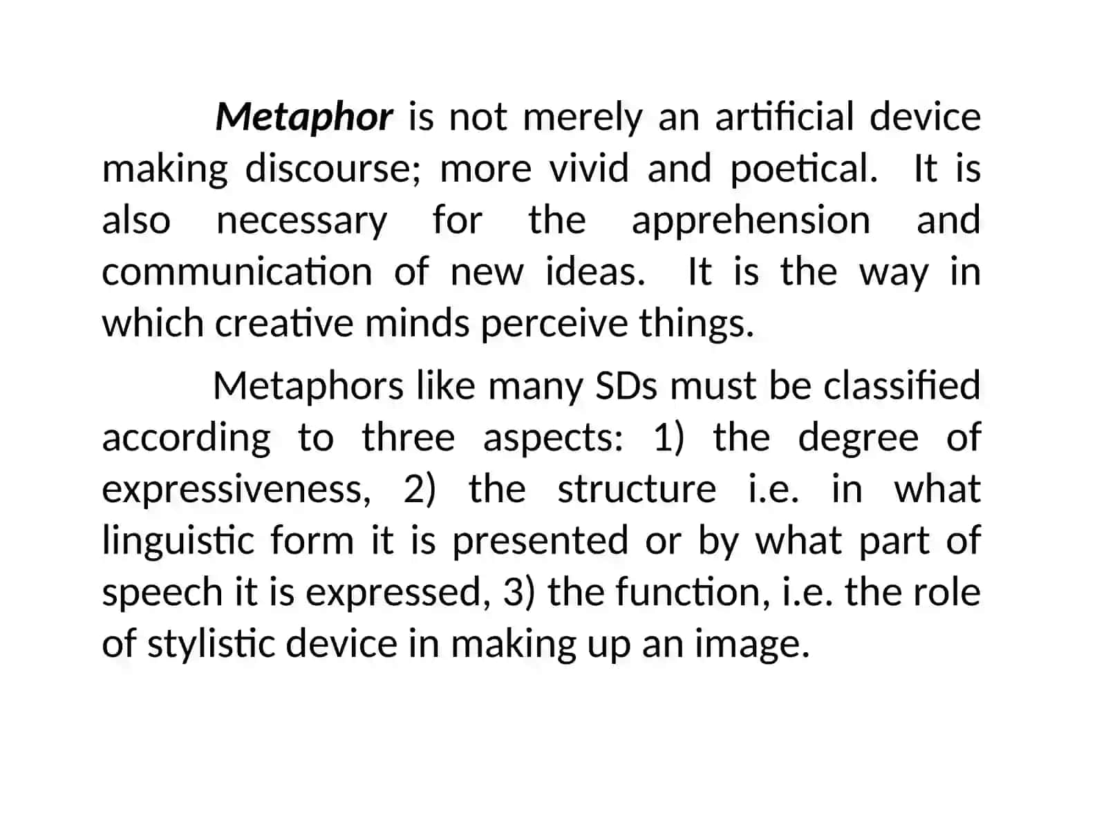 Classification of Stylistic Devices 3