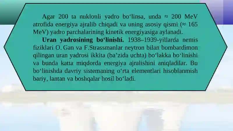 Atom energetikasida xavfsizlik masalasi va uning muammolari 3